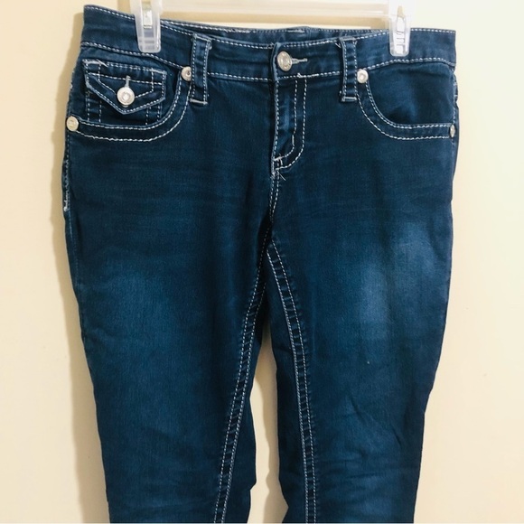 Seven7 Dark Wash Jeggings Jeans - Picture 2 of 8